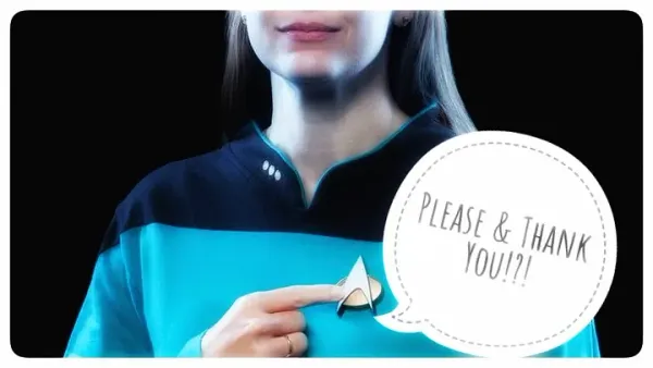 Say Please and Thank You to Alexa, Ok Google?